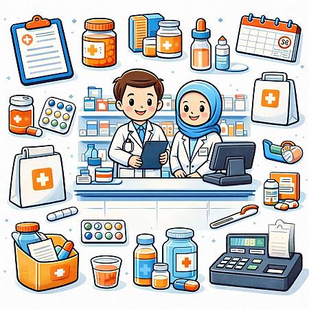 Kosakata Bahasa Arab Bertema Apotek