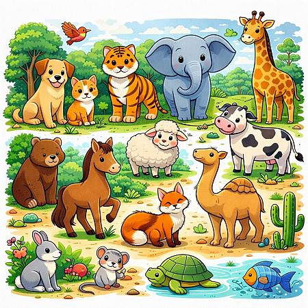 Kosakata Bahasa Arab Bertema Hewan