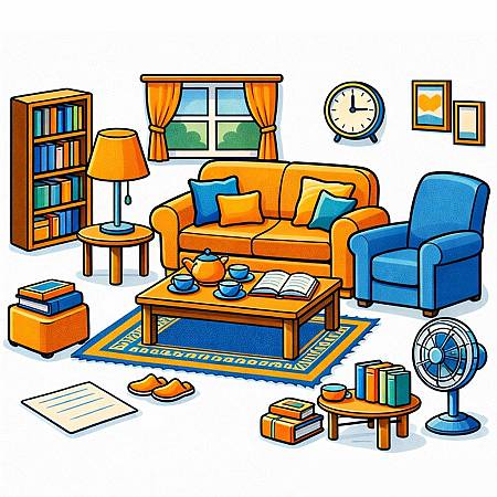 Kosakata Bahasa Arab Bertema Ruang Tamu