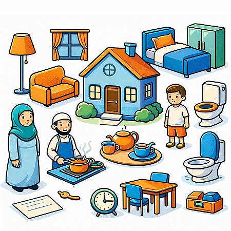 Kosakata Bahasa Arab Bertema Rumah