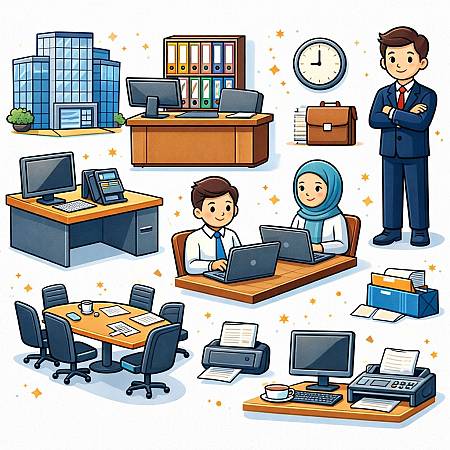 Kosakata Bahasa Arab Bertema Tempat Bekerja