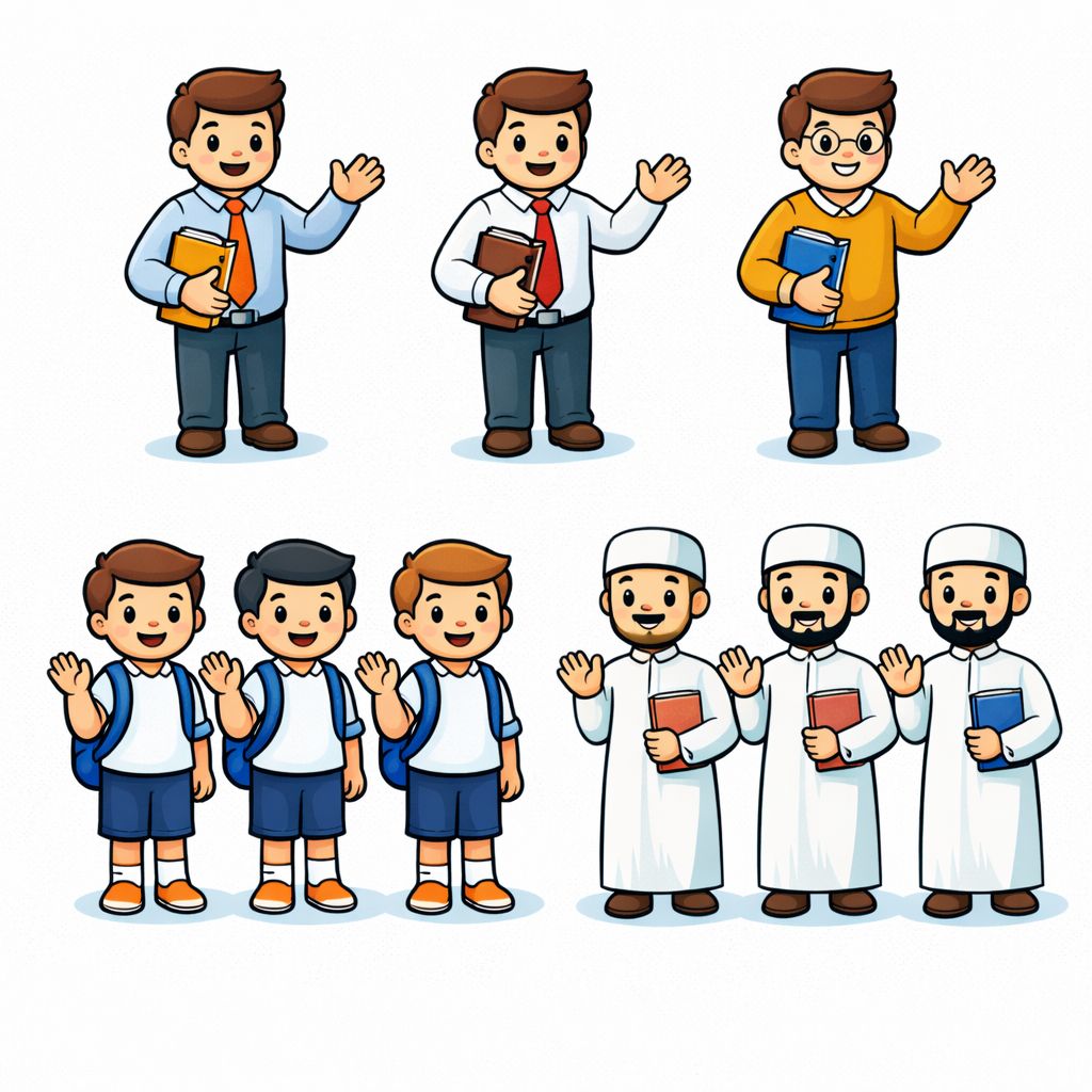 Isim Jamak Mudzakkar Salim untuk Laki-laki