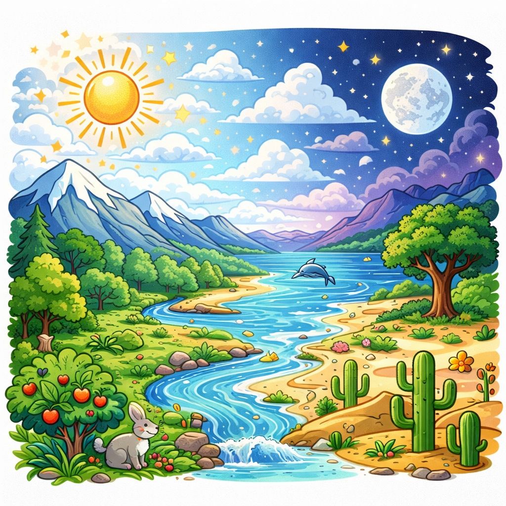 Kata Bahasa Arab bertema Alam Sekitar