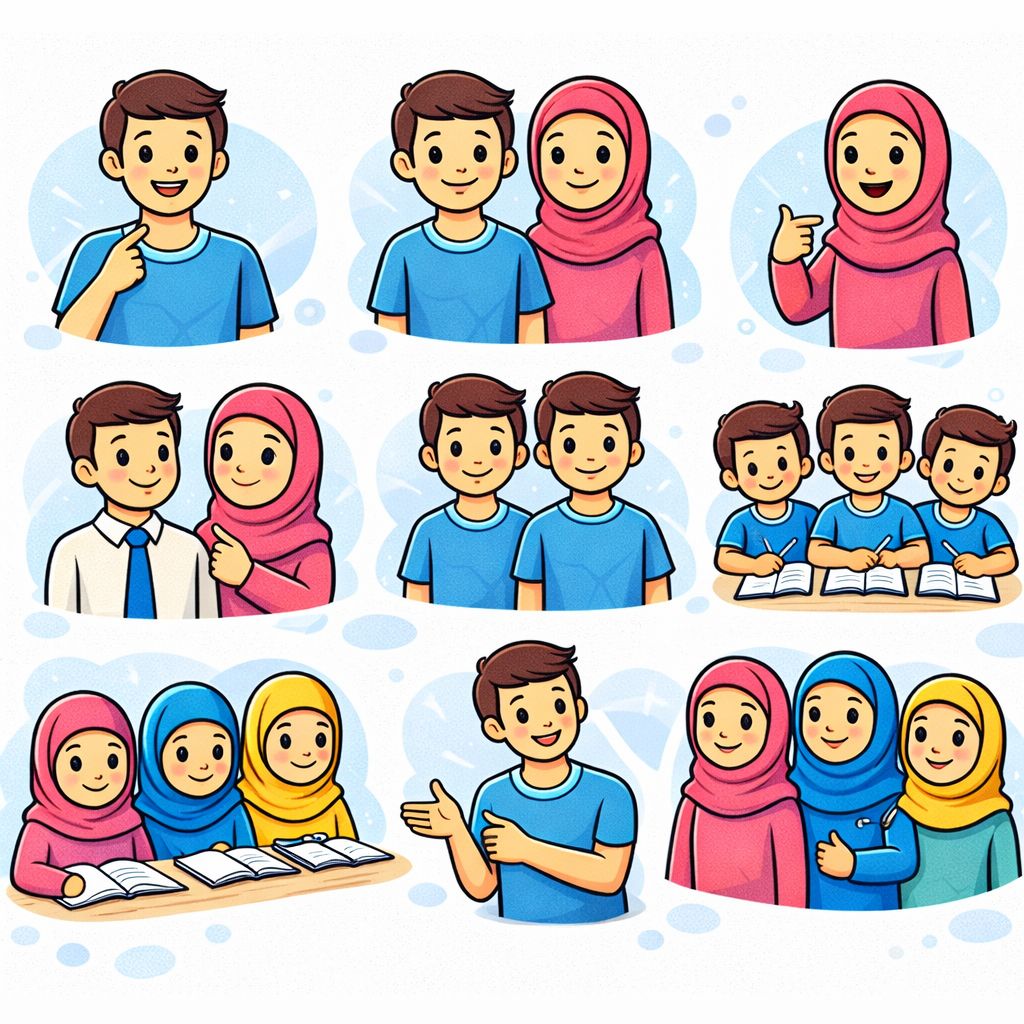 Kata Bahasa Arab bertema Dhomir